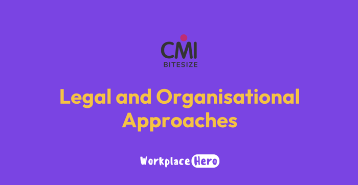 Legal and Organisational Approaches image